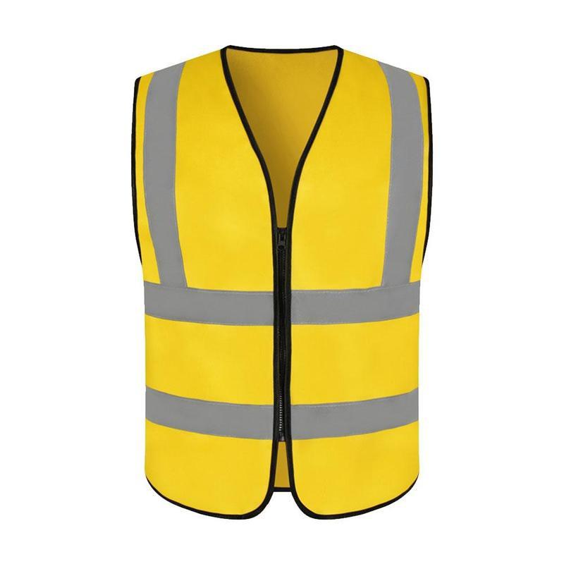 Reflecterend fietsvest ademend verkeer nacht werk beveiliging hardlopen reflecterend veiligheidsvest buiten waarschuwing reflecterend vest: H