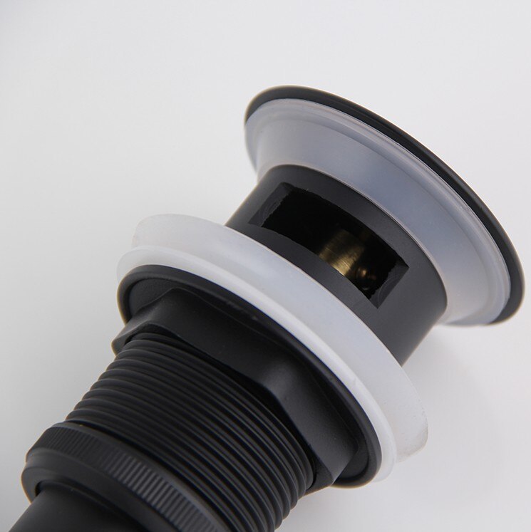 Bathroom Lavatory Oil Rubbed Bronze Basin Sink Drain Pop Up Grate Waste Drainer Waterlet Drains With Overflow Hole zsd018