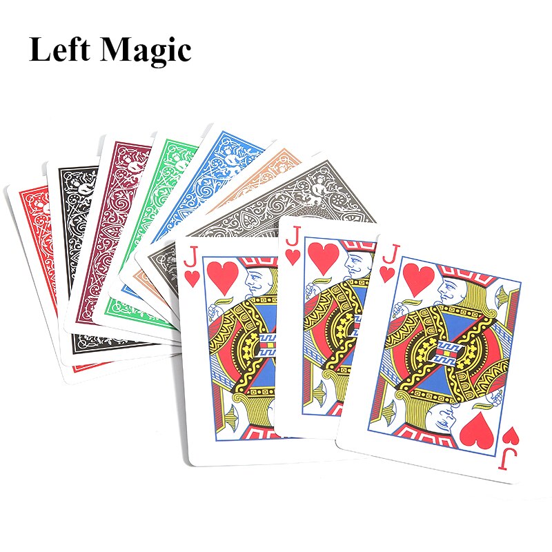 Andy Veranderingen Kleur Card Magic Props Magie Kaart Sets Goocheltruc Mentalisme Illusie Close Up Magic Speelgoed Te Doen