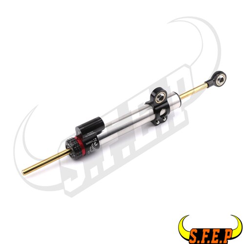 Uniwersalny CNC regulowany amortyzator kierownicy stabilizator wspornik dla Kawasaki Ninja 250 Ninja 300 Z250 Z300 ZX6R ZX10R Z750 GTR1400: długo