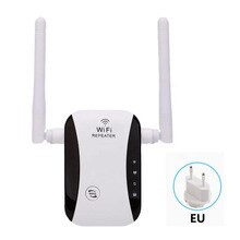 WiFi Amplifier 300Mbps Amplificador Wi-Fi Repeater Wifi Signal Cover Extender Repeater 2.4G Wireless white Router