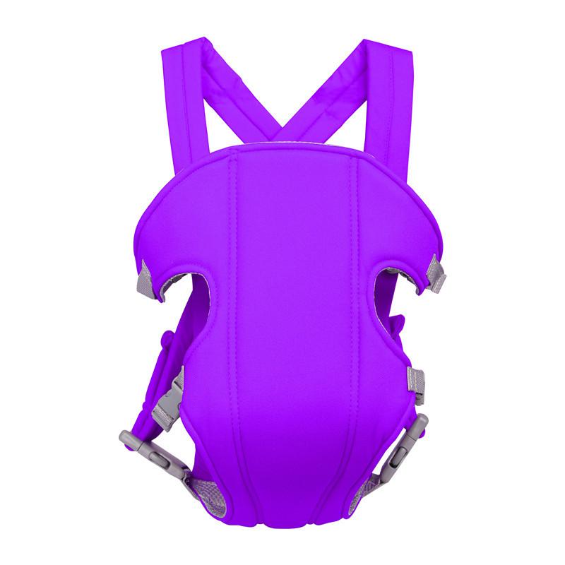 Cinturón de bebé multifuncional, taburete de cintura para bebé, moderno, sencillo, cuatro estaciones, Universal, abrazo frontal y trasero,: Púrpura