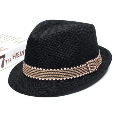 Children's top Hat Spring and Summer Casual Hat Outdoor Party Beauty Retro Gentleman Hat Sunscreen Cowboy Hat: T5