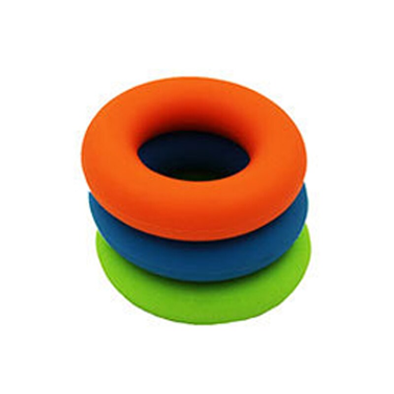 30/40/50LBS Strength Finger Hand Grip Muscle Power Training Squeeze Toy Exerciser Silicone Palm Circle Fitness Stress Relief Toy
