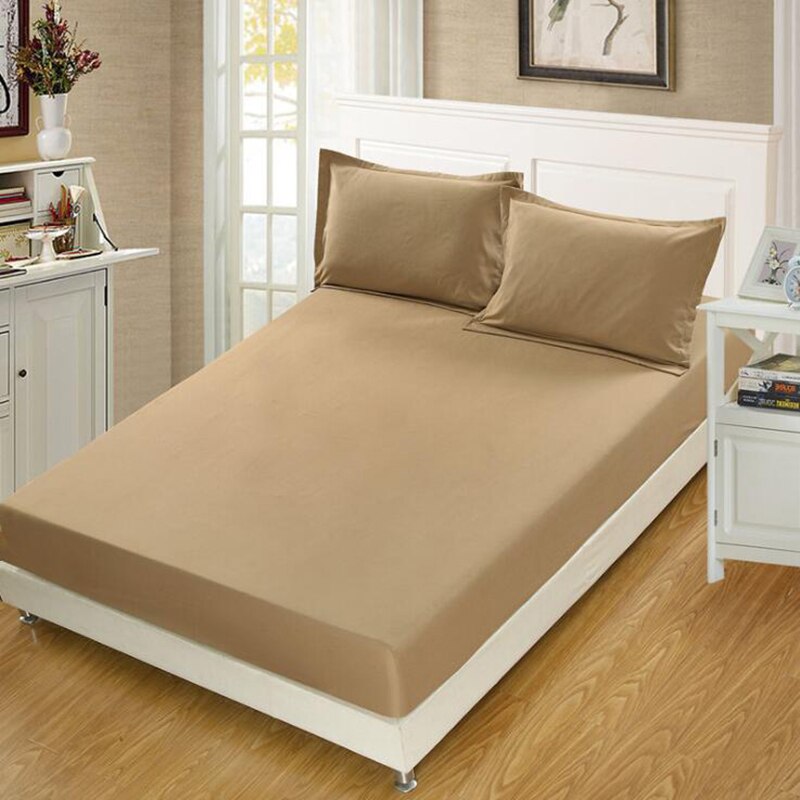 Simmons Dedicated Non-slip Simmons Mattress Protector Mite Sheet Waterproof Mattress Protector Bed Cover: Camel / 200x220cm