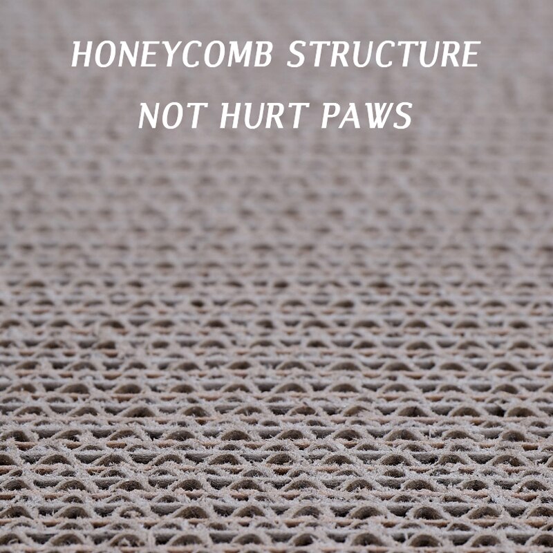 Huisdier Kat Papier Scraperboard Krabpaal Voor Kat Effen Hout Slijpen Klauw Board Anti-Kras Katten Speelgoed Scratchers