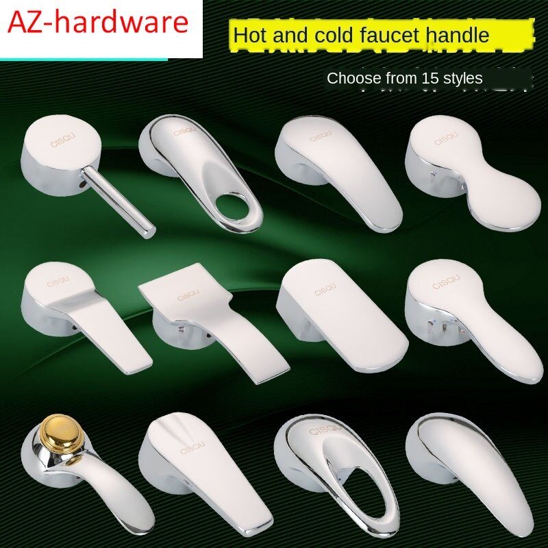 Faucet handle handle dish basin shower switch dial and cold water 25 35 40 spool repair parts
