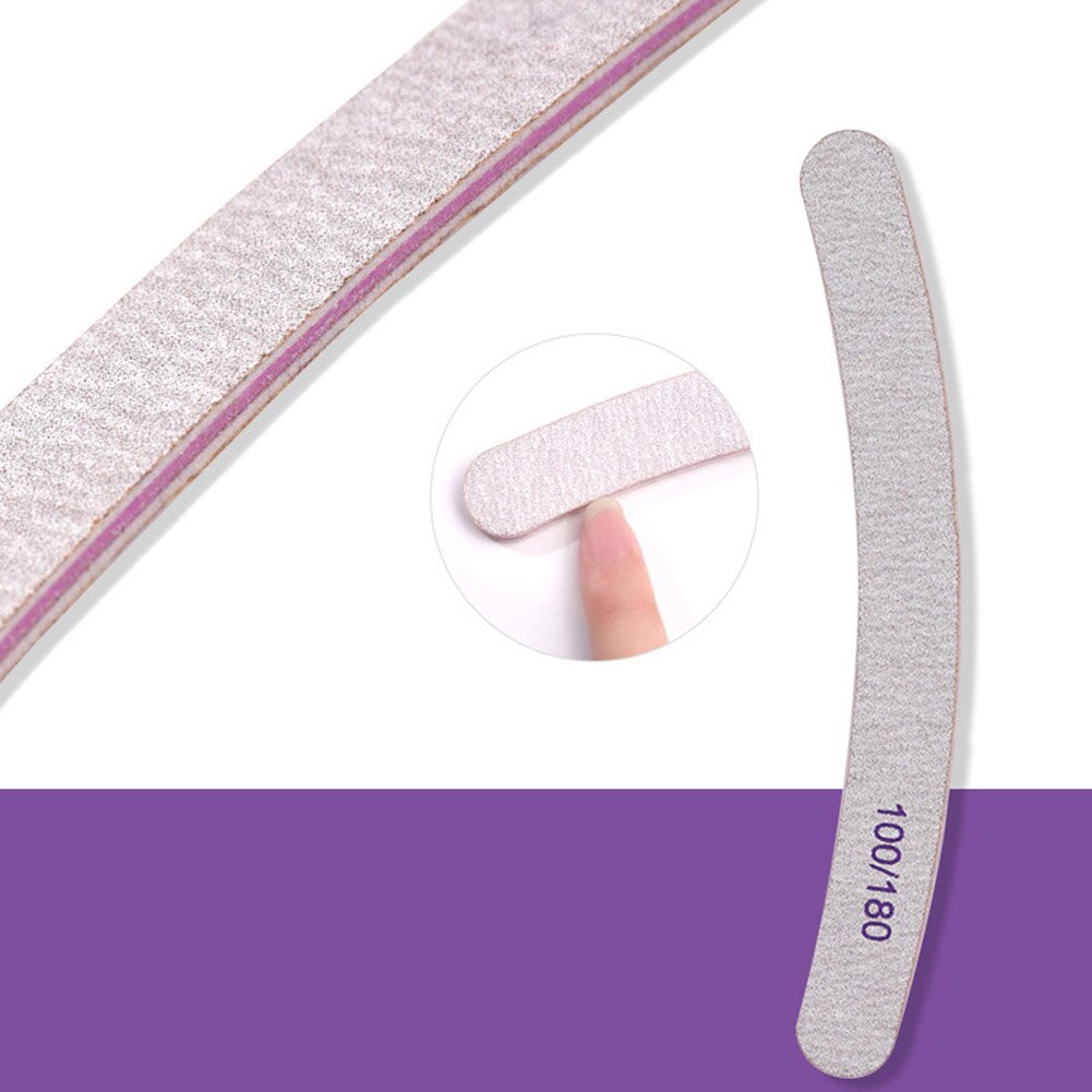 Veelzijdige Double Side Nail File Buffer Waterdicht Duurzaam Thuis Salon Art Manicure Tool Nail Care Nagelvijl