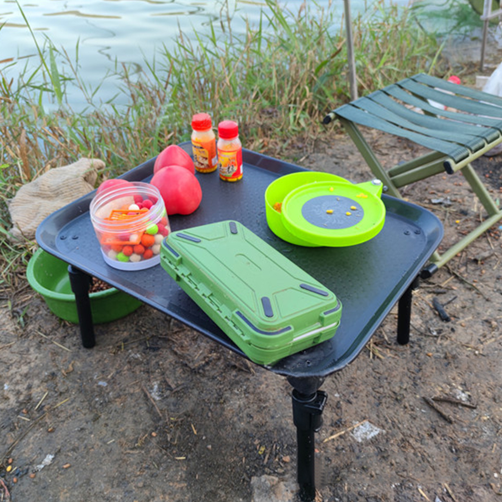 Outdoor Camping Table Fishing Table Lightweight Extendable Legs Bait Table Enough Folding Tables Carp Coarse Terminal Tackle