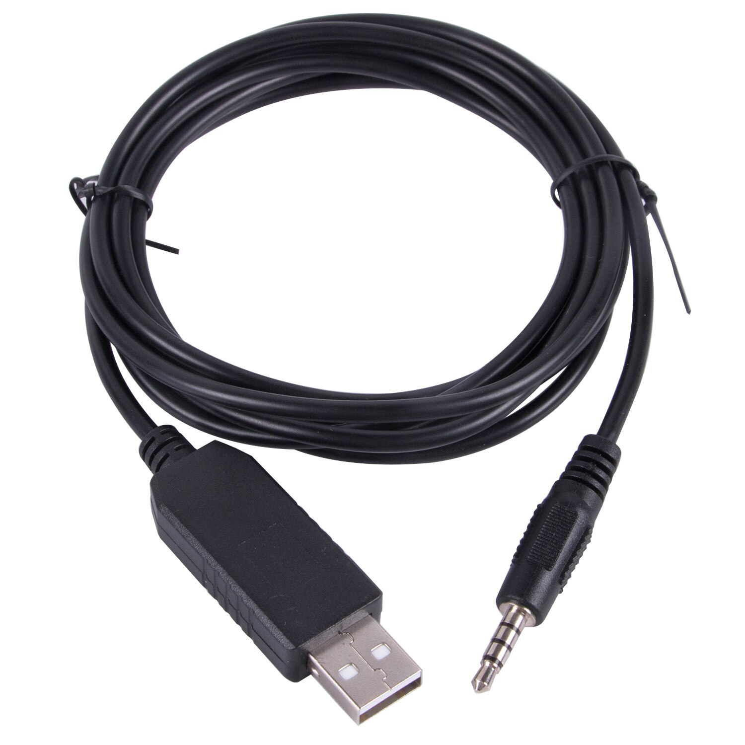 Silicon CP2102 Usb Naar 3.5Mm Stereo Jack RS232 Seriële Adapter Converter Kabel Met 4 Polen Tx Rx Gnd Vcc pinout
