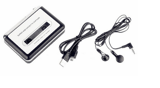 Redamigo MP3 Cassette Capture MP3 Usb Cassette Capture Tape Naar Pc Usb Cassette MP3 Converter Cassette-to-MP3 Capture CR218