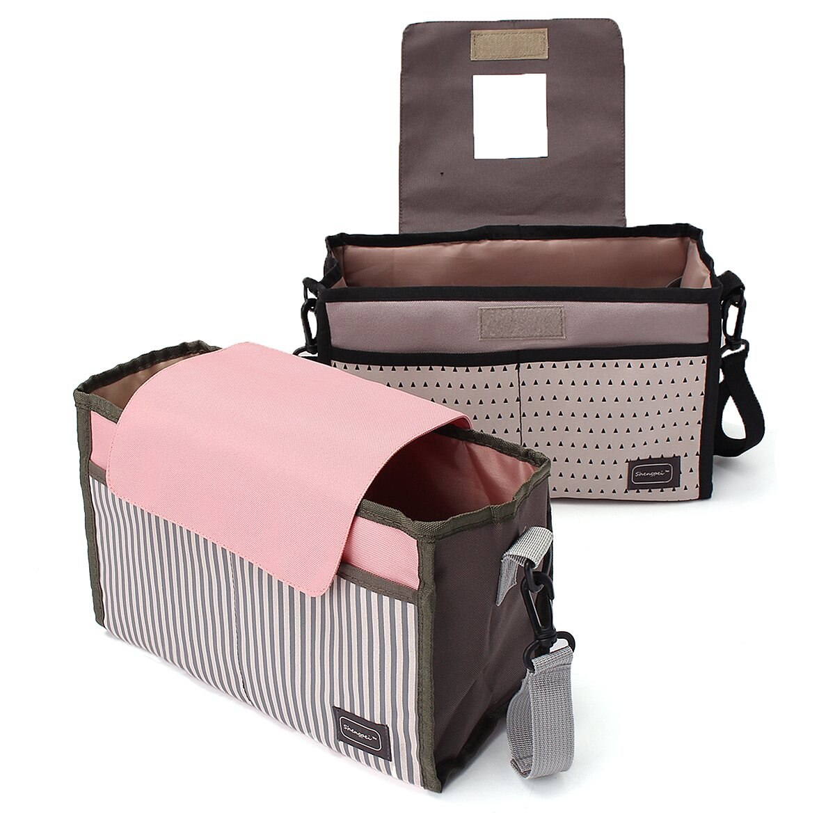 300*190*130mm Baby Windel Tasche Lagerung Taschen Große Kapazität Mumie Tasche Multi-funktion Windel Taschen Baby Kinderwagen Zubehör