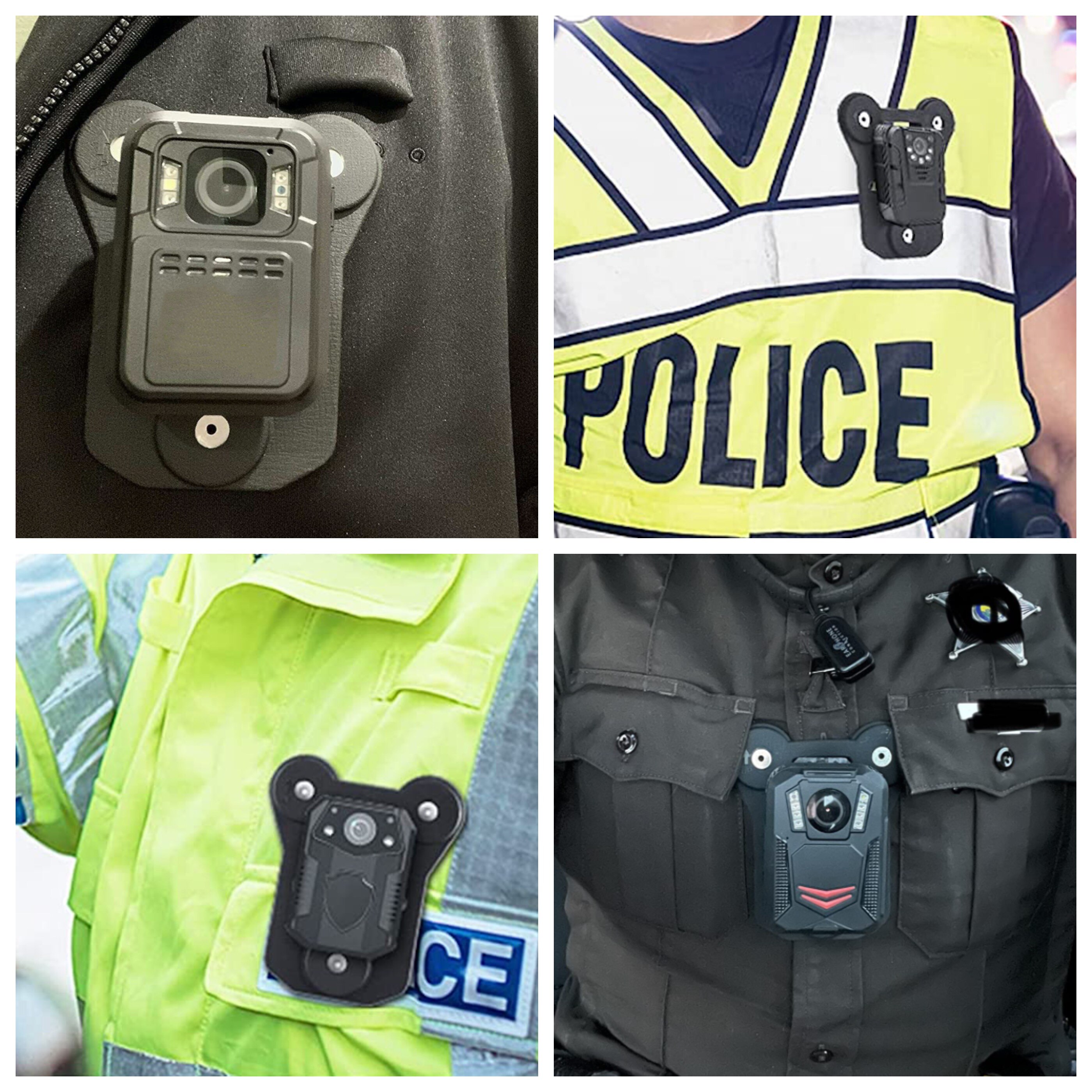 Sharpwitness Universal Magnet Clip, Police Body Camera Magnetic Mount, Compatible with All Brands Bodycam Preventing Bobbling