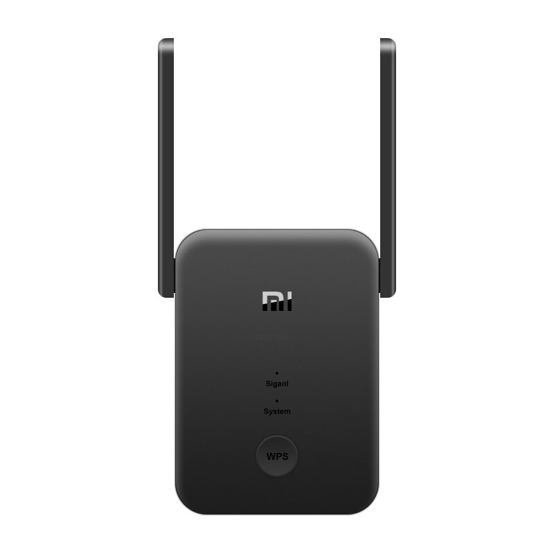 Xiaomi Mi AC1200 Wifi Range Extender Global Version Amplifier Wifi Signal 2.4GHz Adn 5GHz Band 1200Mbps Hotspot Repeater Router: Black