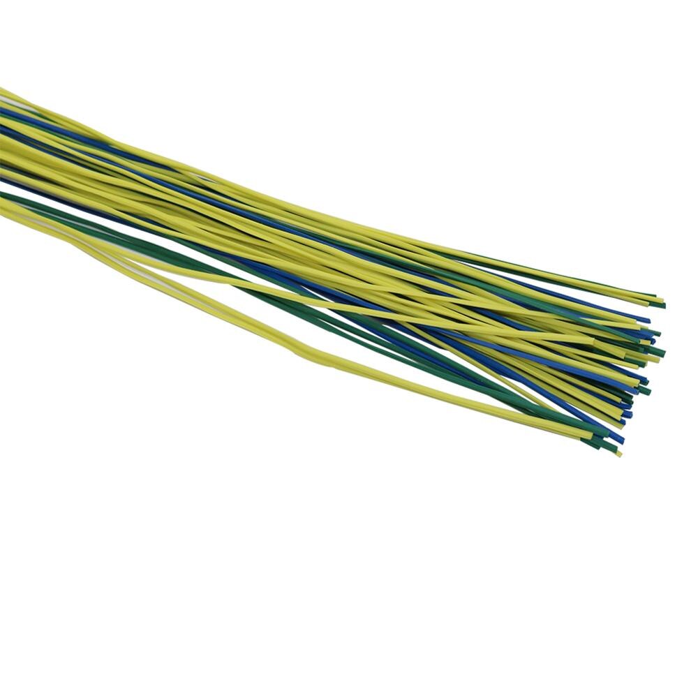 Garden Coated Twist Ties Wire Gardening Vine Climbing Plants Cable Tie Plant Fixed Buckle Garden Tree Climbing Support 50Pcs