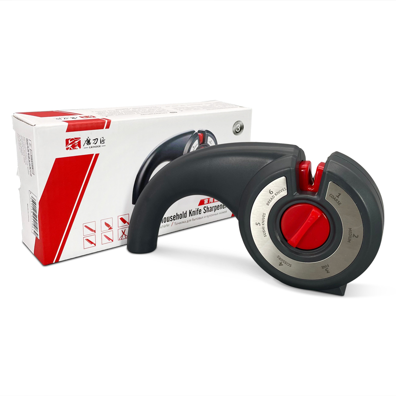 Afilador de cuchillos TAIDEA 6 en 1, tijeras de cocina profesionales, herramienta para afilar, piedra de afilar, ángulo de ajuste de diamante, herramientas de cocina