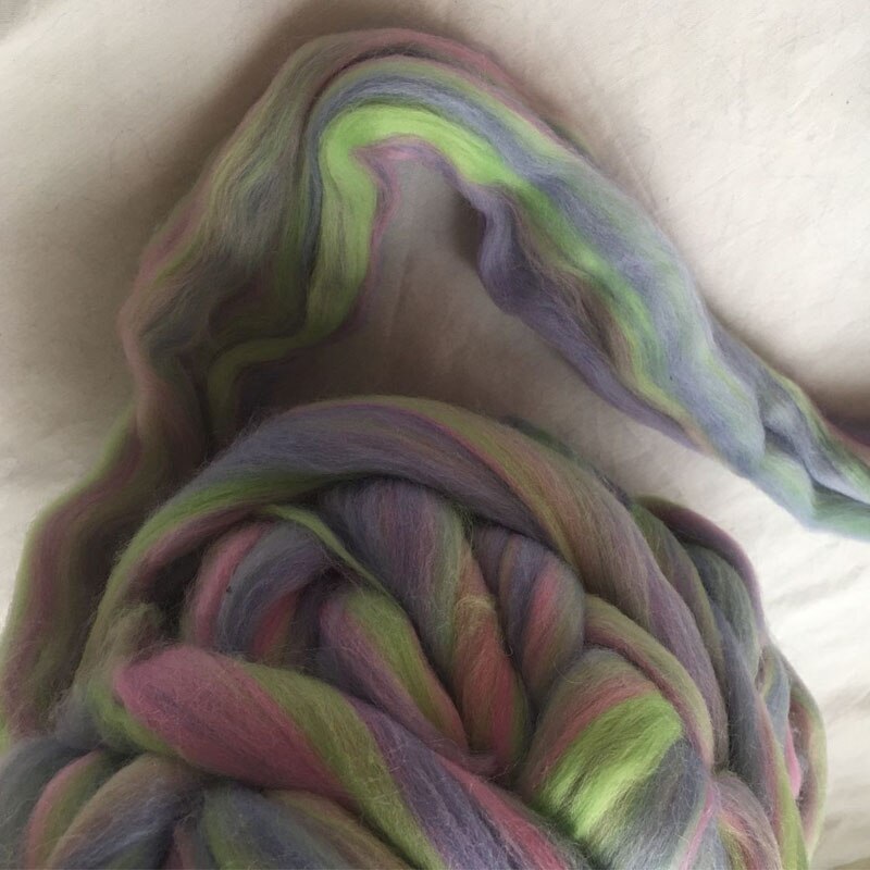 WFPFBEC mixture Merino Wool for felting wool roving fiber 50g 100g 200g 300g 500g 1000g Perfect in Wet and needle Felting no.100