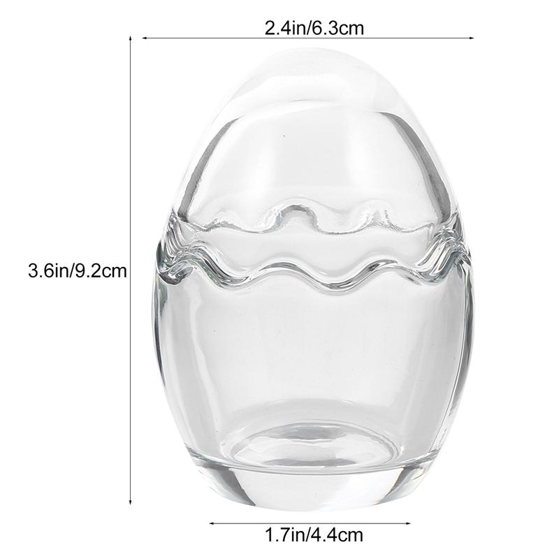 2 st 100ml glas kopp pudding kopp ägg form yoghurt glas form dessert kopp för pudding