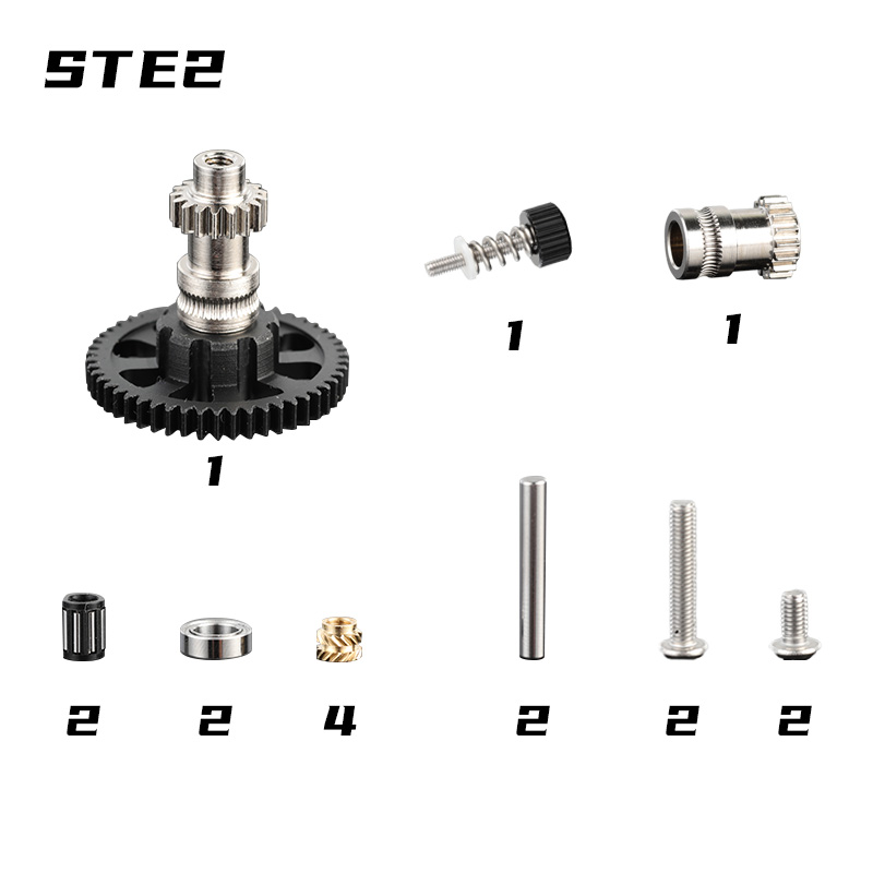 Mellow Sherpa MINI R2 Estrusore Azionamento Diretto Per Voron 2.4 VzBoT Hevort Blv Ender 3 Ender 5 Parti Della Stampante 3D FAI DA TE: WHITE