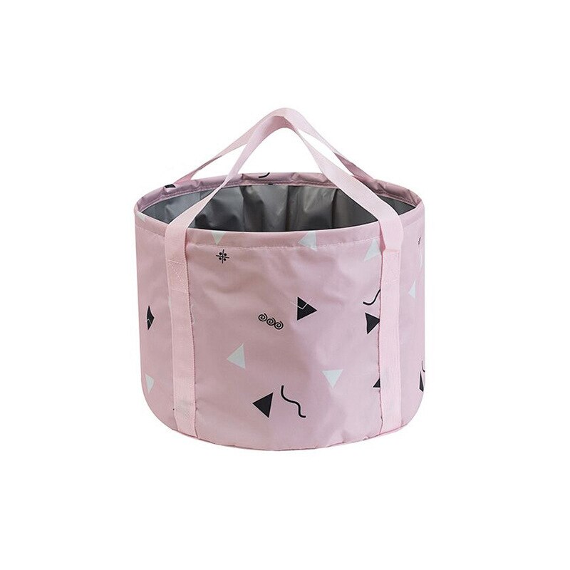 Opvouwbare Bassin Reizen Draagbare Bad Bag Wastafel Water Emmer Grote Wastafel Wassen Mand Reizen Opslag Voetenbad Emmer: I