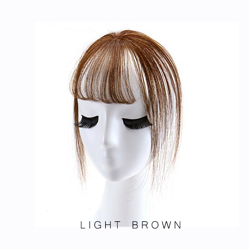 Talang3d franja invisível nenhum traço tiara feminino peruca curta franja adulto feminino bb clip acessórios de cabelo: G1961
