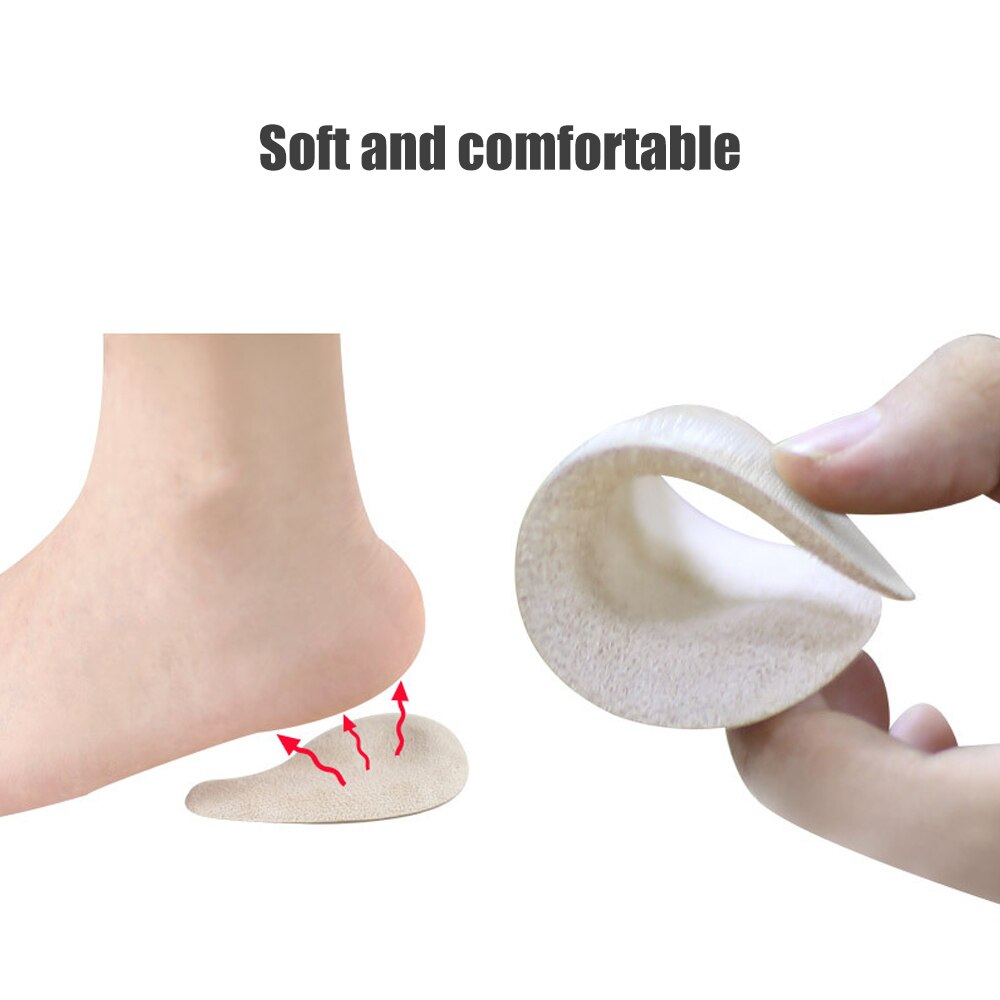 1Pair Lateral Wedge Shoe Inserts Supination Insoles Men Women Running Relief for Bow Leg, Foot Pain, Keep Knee Health