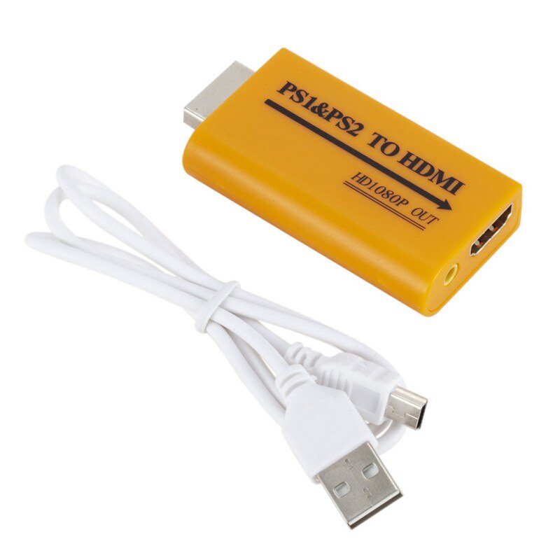 for PS1/PS2 to HDMI upgrade supports 1080P output for PS1 to HDMI PS2 to HDMI HD: Default Title