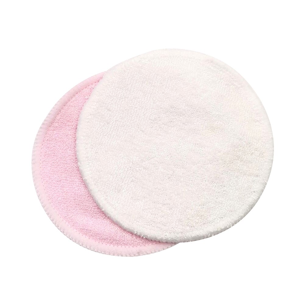 12pcs/Pack Reusable Bamboo Fiber Washable Rounds Pads Makeup Removal Cotton Pad Cleansing Facial Pad Cosmetic Tool Skin Care