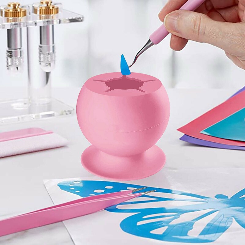 Recolector de desechos de costura para el hogar, accesorio de almacenamiento de artesanía de vinilo para manualidades, 3 tipos