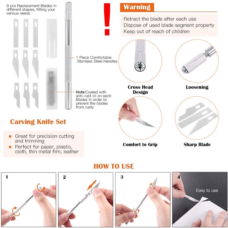 34 Pcs 3D Printer Accessory Kit, Printer Bed Cleaning Tool Nozzle Cleaning Tool Set with Nozzle Hose Silicone Cover Cleaning