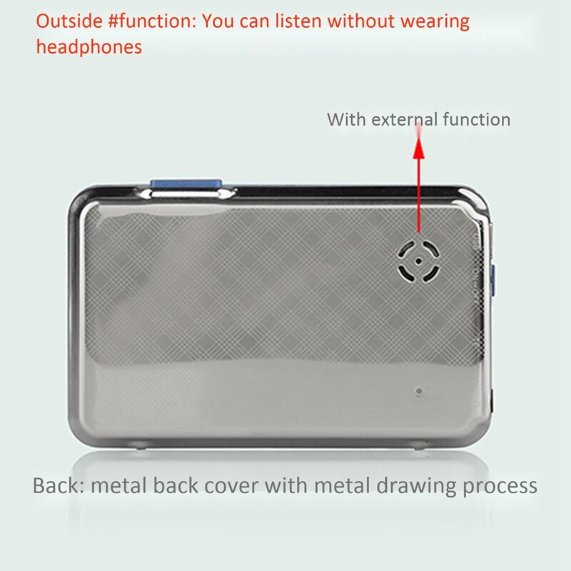 Mp5 Music Player LCD Screen Video Music Media Player FM Radio Recorder-8GB