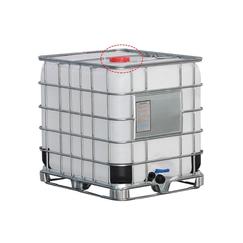 275-330 Gallon IBC Tote Tank Cover Lid 163mm With Venting Ton Barrel Plastic Cover Breath Cover Fitting for Home Garden Tools
