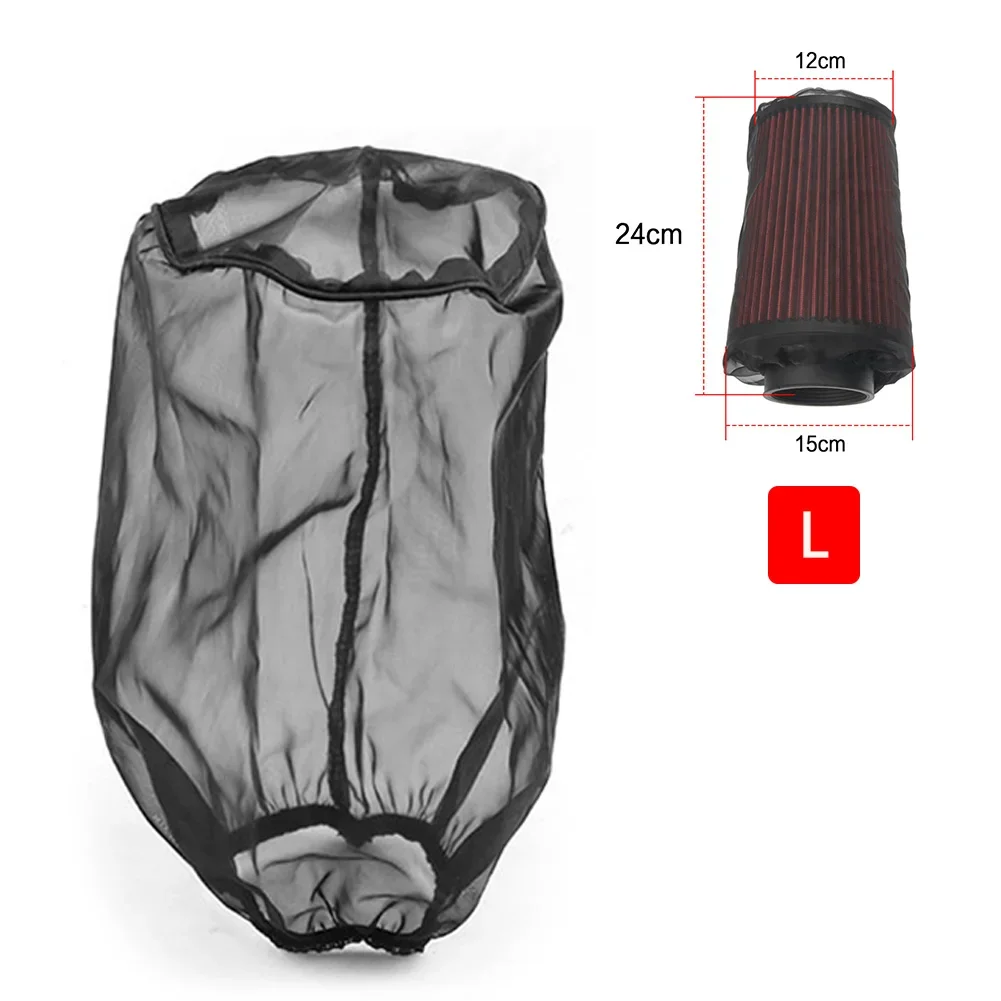 Copertura protettiva universale per filtro dell'aria per auto, impermeabile, antiolio, antipolvere, per filtri di aspirazione dell'aria ad contralto flusso: Blu