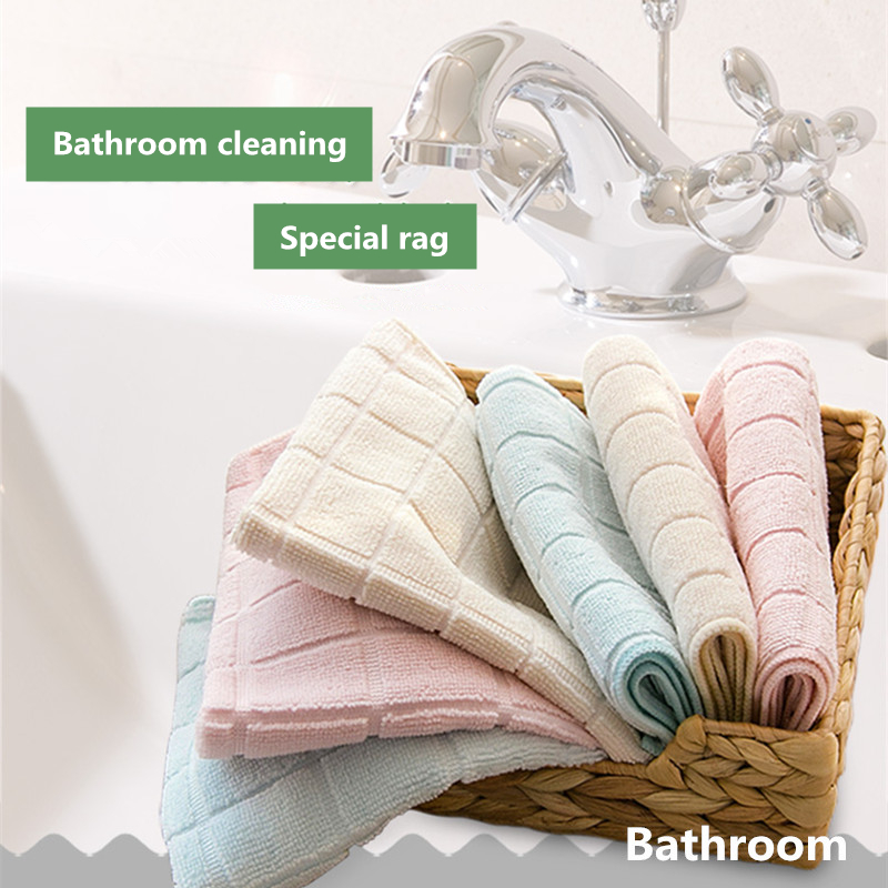 3 uds paño de microfibra para cuarto de baño, paño de limpieza para cuarto de baño, paño sanitario, toalla limpia, fregadero de baño, trapo de limpieza suave y absorción de agua