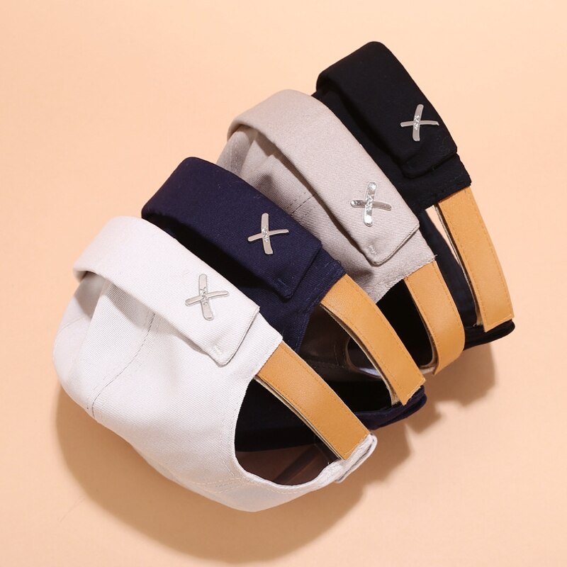 Gorra de Skullcap con letras bordadas para hombres y mujeres, gorra Casual de marinero mecánico sin mangas, Color sólido, Gorro de Invierno para Mujer, gorra de primavera