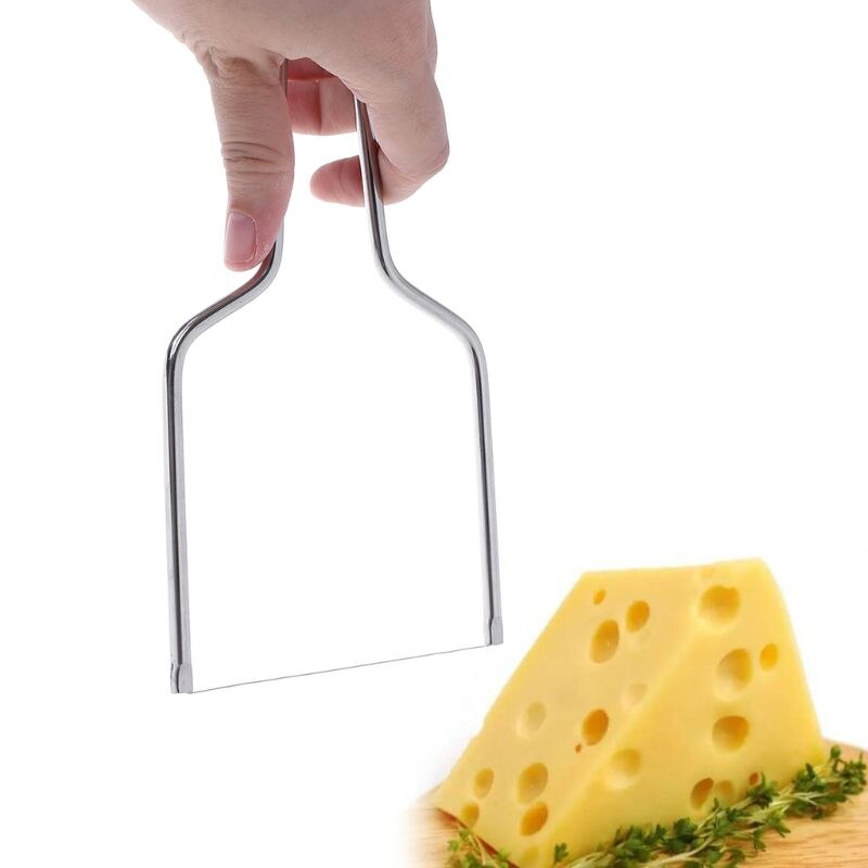 Cheese Plane Slicer Slicers With Wire Handheld Butter Cutter Stainless Steel Cheese Slicer Kitchen Accessory