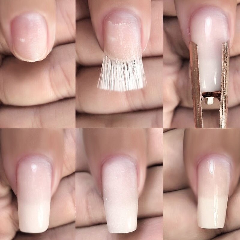 1 pakke glasfiber negle forlængelse form fibernails negle silke forlængelse værktøj akryl tips manicure tilbehør
