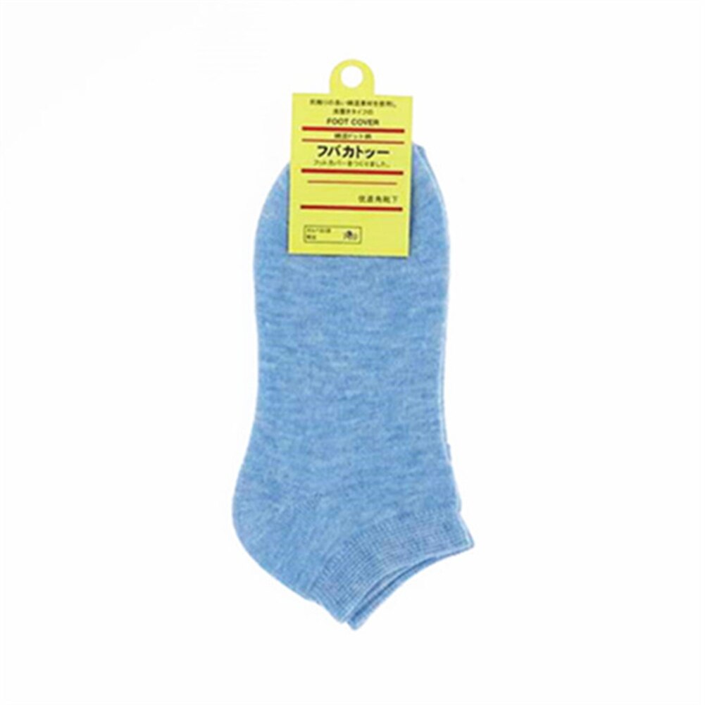 1pairs/Lot Candy Colors Women Ankle Socks Breathable Funny Cute Solid Color Plush Boat Socks Women Lady Girl Art Sock Short Sox: Blue