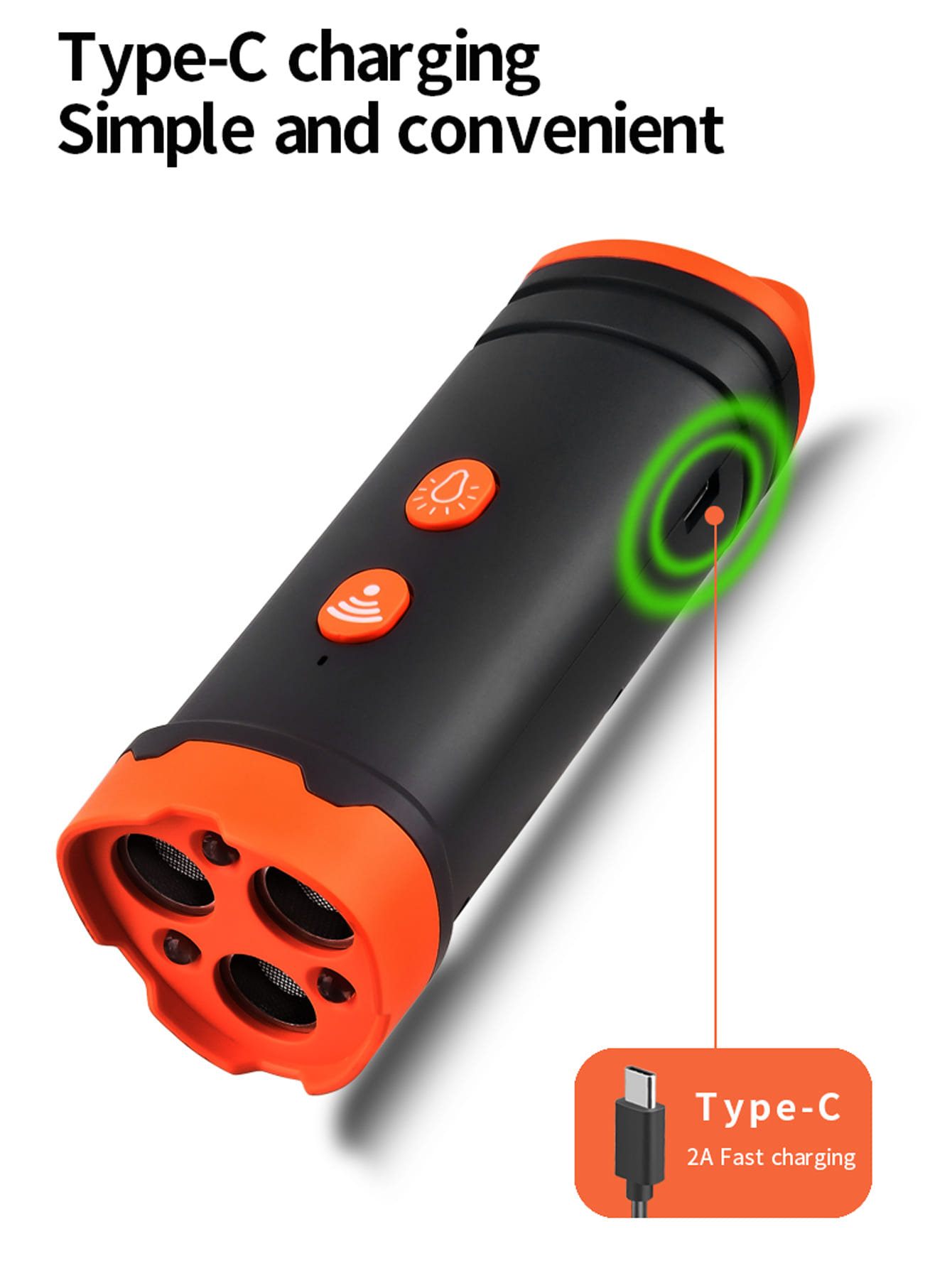 Ultrasonic Dog Bark Deterrent Device Stops Bad Behavior, Anti Barking Barking Silencer Long-Range Indoor Outdoor: Default Title