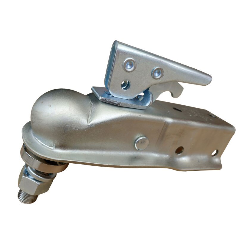 CVP Trailer Coupling 1-7/8&quot; x 2&#39;&#39; Ball Hitch Back Trailer Coupler Straight Tongue RV Parts Camper Caravana Acccessores