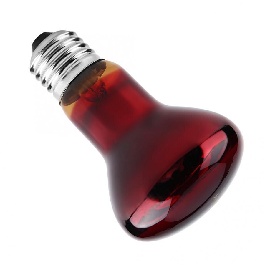 Lizard Snake Heat Calcium Bulb Light Reptile Lighting Durable Infrared Heating Warming Light Bulb For