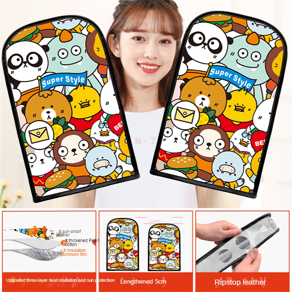 Couverture de guidon de moto, protection solaire, batterie étanche et résistante aux UV, gants de protection solaire pour véhicule électrique: style 15