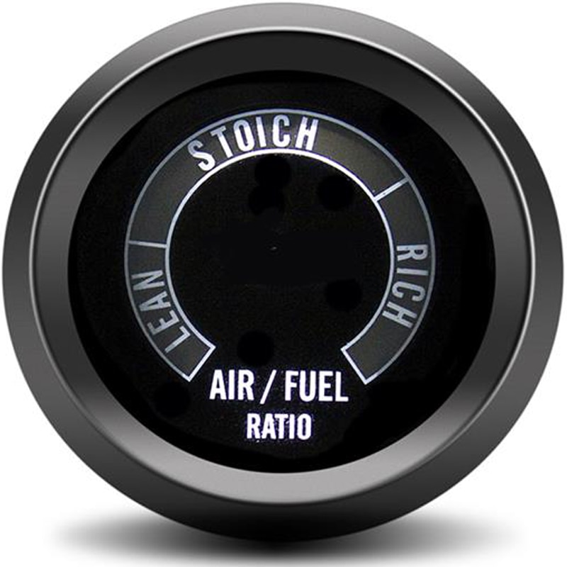 52mm LEd Digital Car Air Fuel Ratio Gauge Racing Air Fuel Meter Indicator Smoked 12V Car Meter sensor turbo boost controller