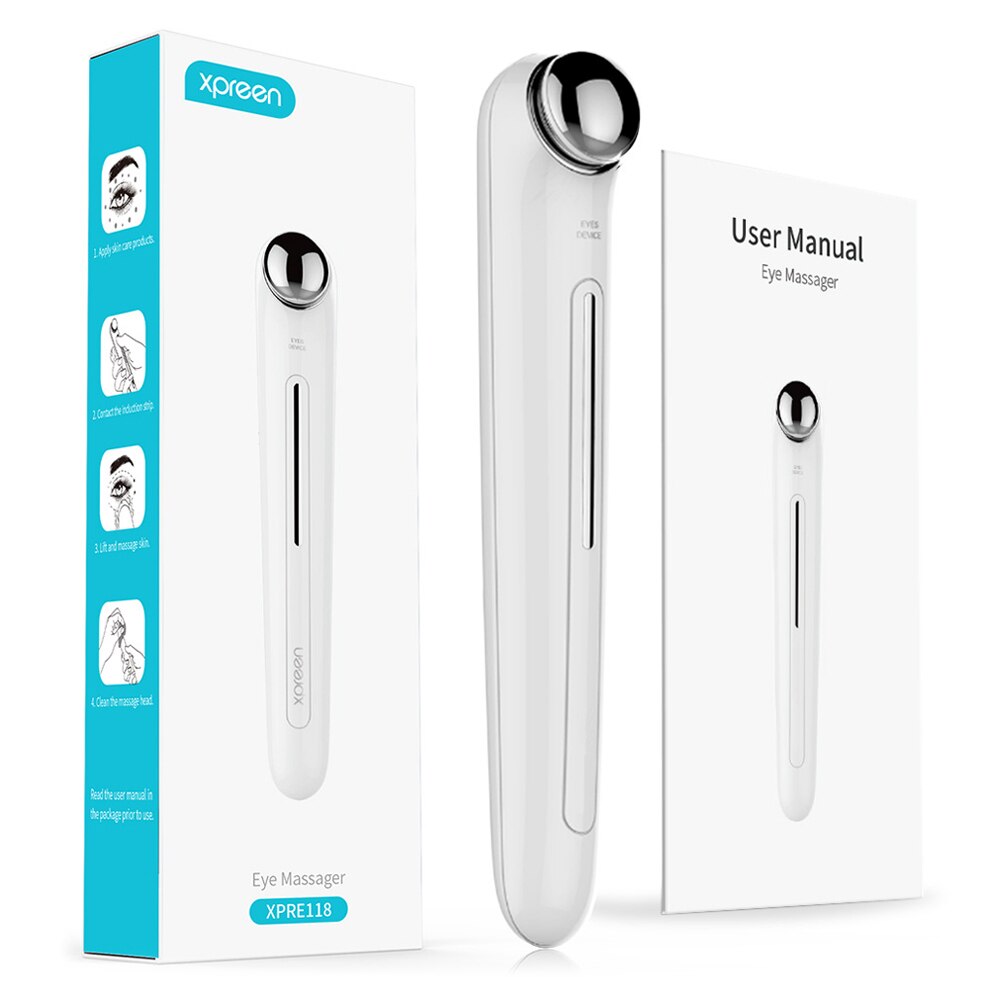 Gafas de masaje de ojos eléctrico 3D, EMS, importador Facial, vibración, masaje iónico, eliminación de arrugas antienvejecimiento, bolsa para ojos, ojeras: Eye Massager