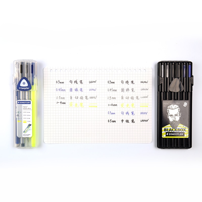 Germania Staedtler Triplus Nero scatola ufficio 0.5mm matita meccanica pennarello pennarello permanente e impostato di matite cancelleria