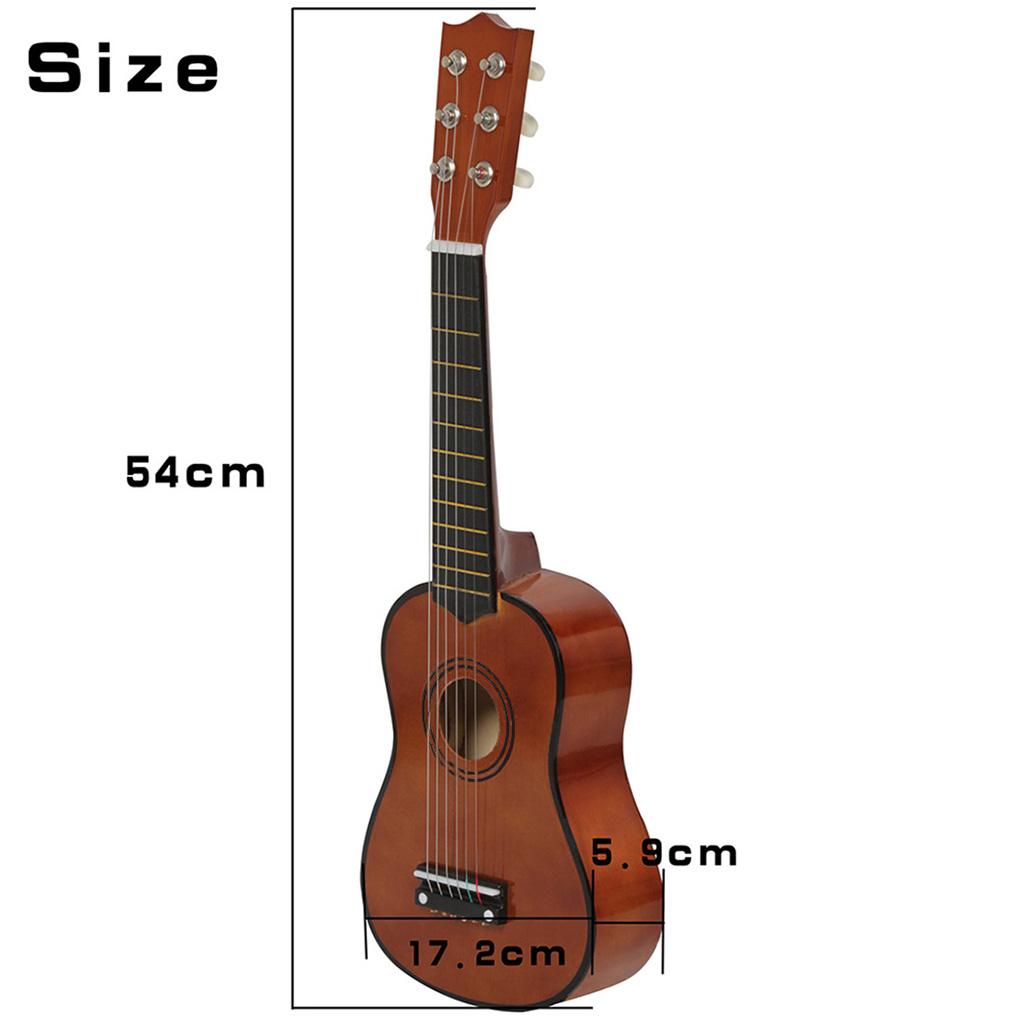 21 Zoll 6-saitige akustische Folk-Gitarre für Anfänger, Anfänger al