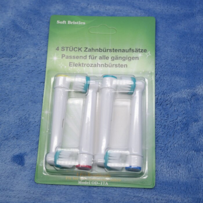 4 Stks/set Elektrische Tandenborstel Heads Vervanging Generieke Voor Oral-B OD-17A Professionele Zorg Voor Ortho Bretels Tanden Schoon Gereedschap