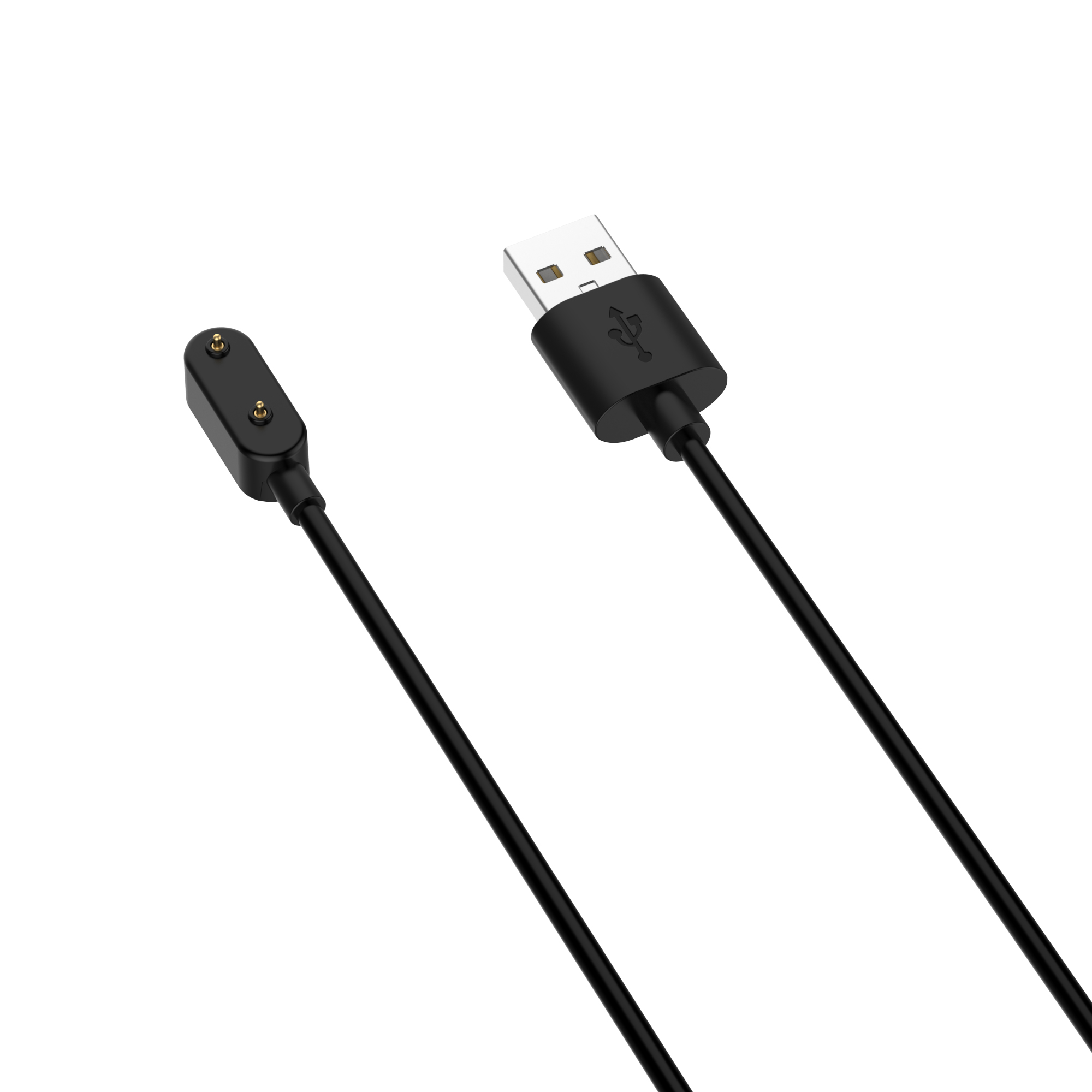 Cargador superior para Huawei Band 9 8/Watch Fit 3/ Fit 2 Cable de carga magnético para Huawei Honor Band 6/7 Cable USB protección de Chip: Negro