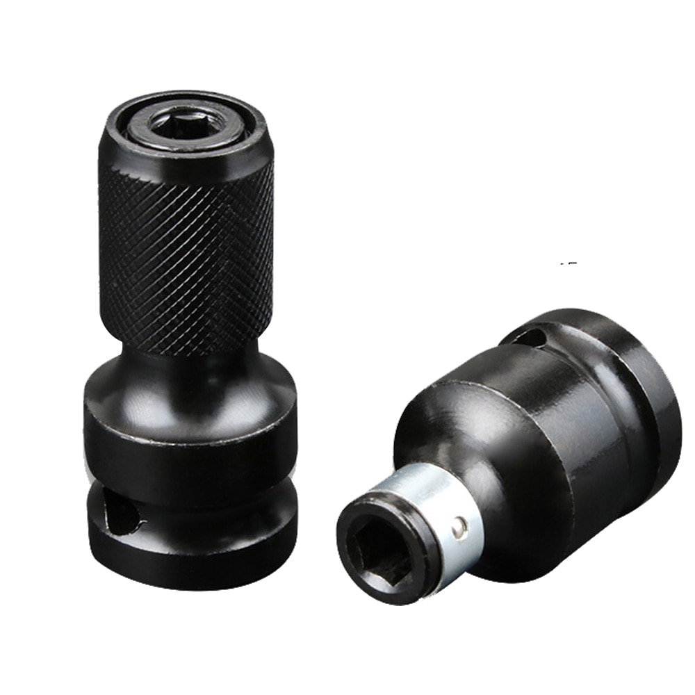 1/2 "carré à 1/4" hexagonale à cliquet clé à douille douille adaptateur clé ensemble convertisseur outil 50*23*18mm