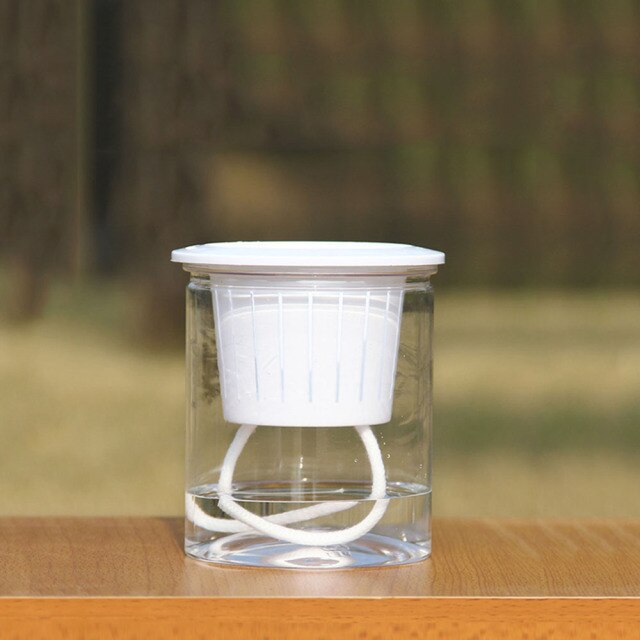 Tabletop Plant Pot Window Decor Outdoor Planter Self watering Automatic absorption: 10cm